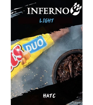 Табак для кальяна - Inferno LIGHT - НАТС ( с ароматом орех ) - 200 г