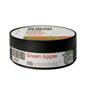 Табак для кальяна - Sebero - Green Apple ( с ароматом зеленое яблоко ) - 100 г