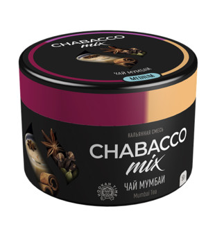 Бестабачная смесь для кальяна - Chabacco Medium - Mumbai Tea ( с ароматом чай мумбаи ) - 50 г