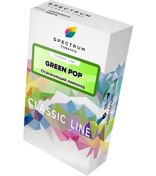 Табак для кальяна - Spectrum - Green Pop - ( с ароматом освежающий лимонад ) - 40 г