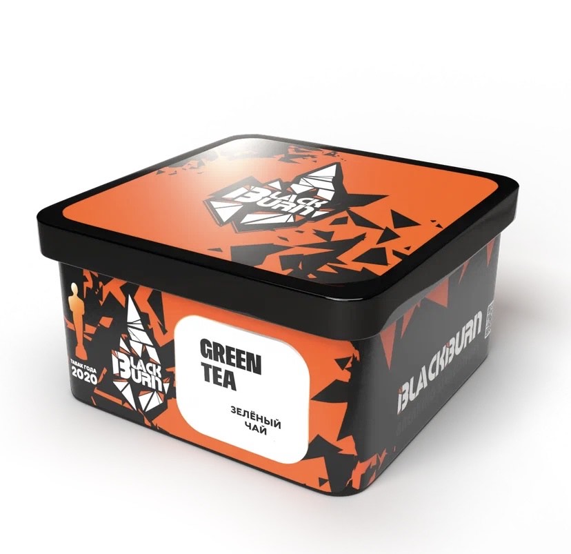 Табак для кальяна - BlackBurn - GREEN TEA - ( с ароматом зеленый чай ) - 200 г