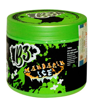 Табак для кальяна - B3 - Mandarin Ice ( с ароматом холодный мандарин ) - 250 г