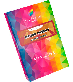 Табак для кальяна - Spectrum MIX - Drunk Cherry - ( с ароматом пьяная вишня ) - 40 г