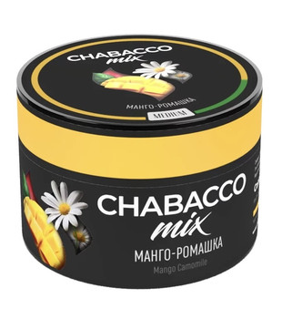 Смесь для кальяна - Chabacco MIX - Mango Chamomile ( с ароматом манго-ромашка ) - 50 г