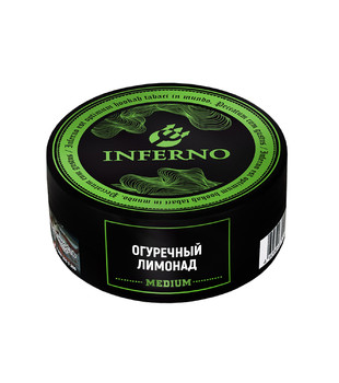 Табак - Inferno medium - Огуречный Лимонад - 100 g
