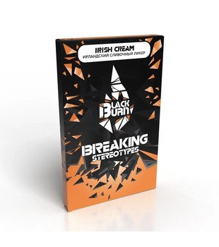 Табак для кальяна - BlackBurn - Irish Cream - ( с ароматом сливочный ликер ) - 100 г