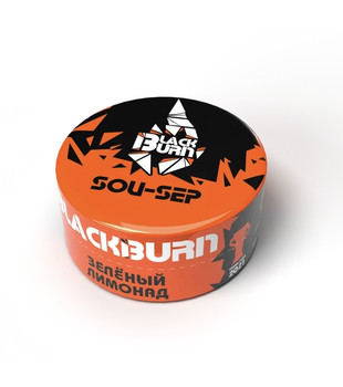 Табак для кальяна - BlackBurn - SouSep - ( с ароматом зеленый лимонад ) - 25 г