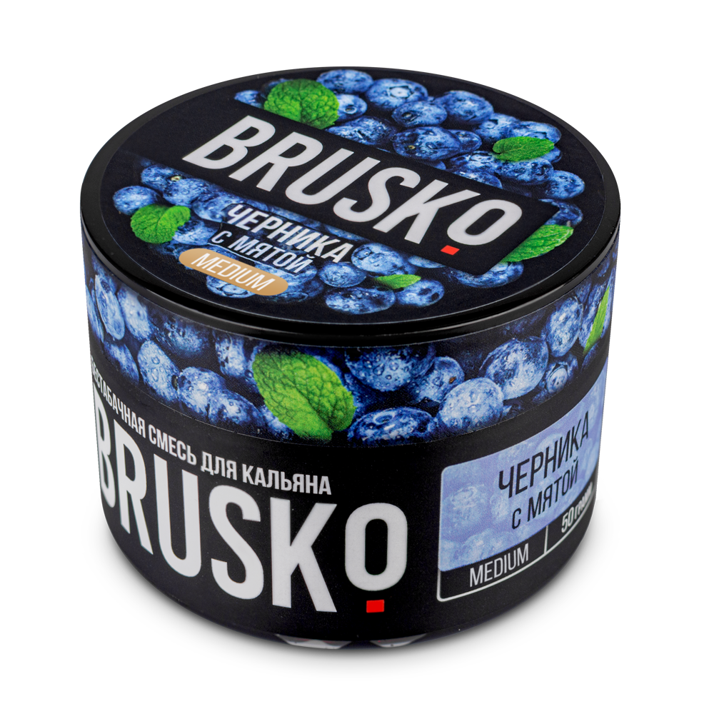 Brusko чай - Черника с мятой - 50 g