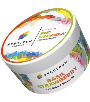 Табак - SPECTRUM - BASIL STRAWBERRY - 200 g LIGHT