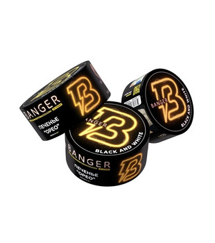 Табак - Banger 25 - Black and white - 25 g